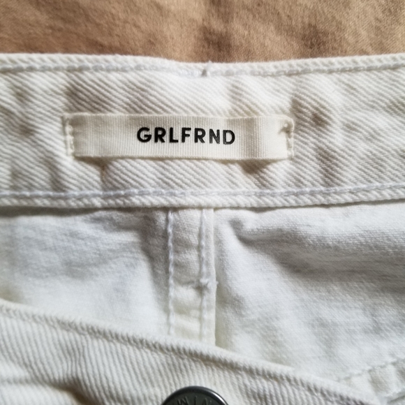 GRLFRND Giselle Skirt white baja sz 26 2 XS - Picture 7 of 8